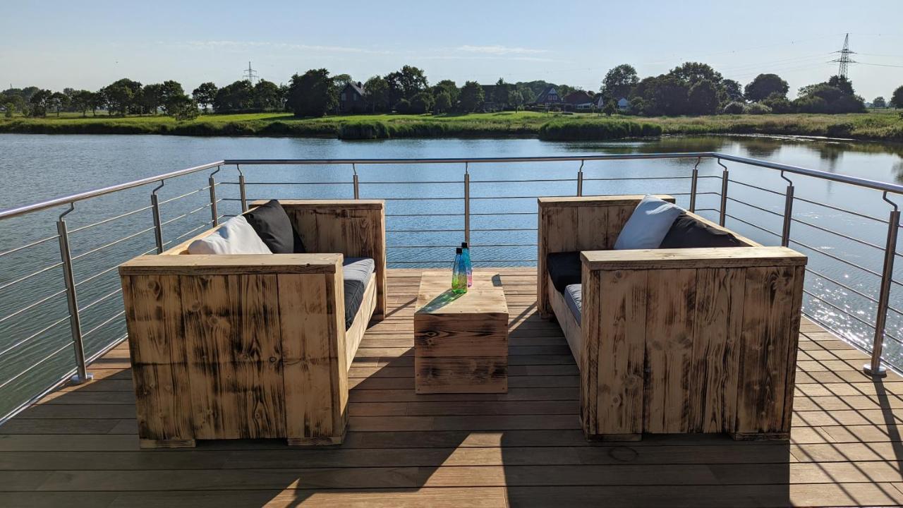 Hausboot Wangermeerblick Schillig Ngoại thất bức ảnh