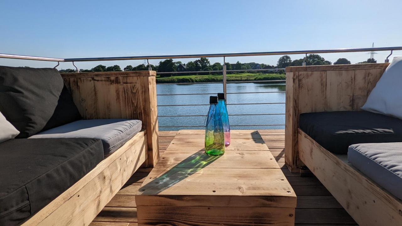 Hausboot Wangermeerblick Schillig Ngoại thất bức ảnh