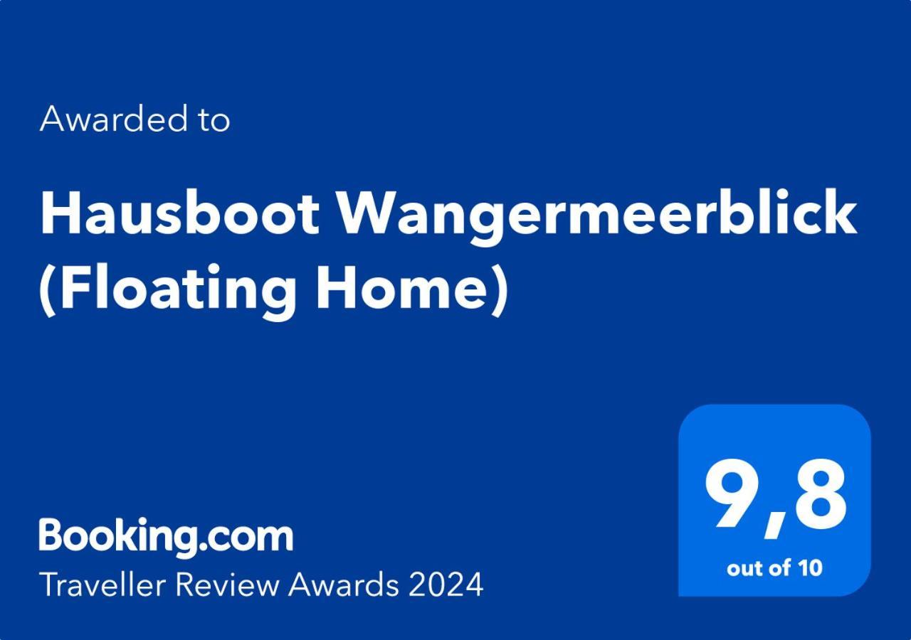 Hausboot Wangermeerblick Schillig Ngoại thất bức ảnh